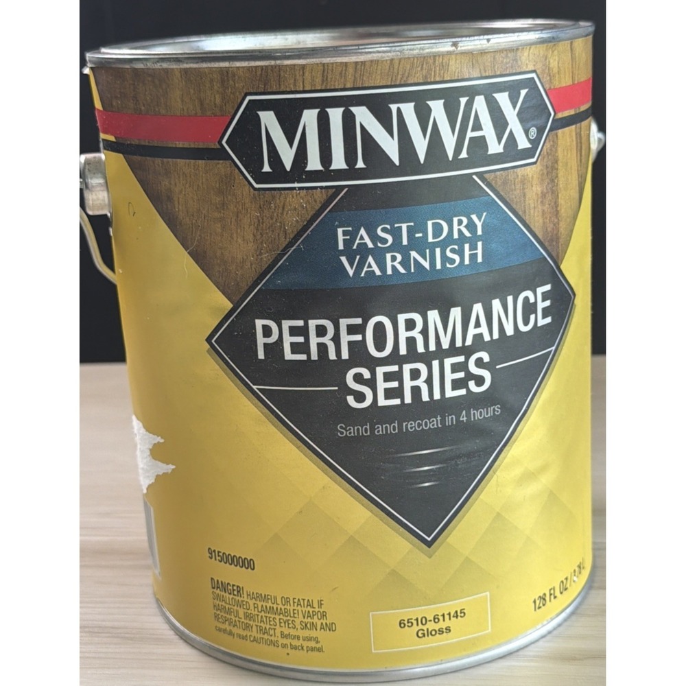 1 Gallon Minwax Fast Dry Varnish Clear Gloss